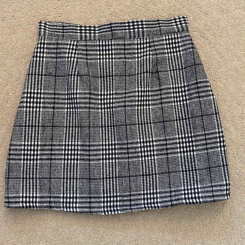 Plaid skirt